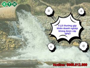 #5 lỗi thường gặp khiến doanh nghiệp không được cấp GPXT