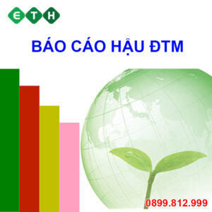 Báo cáo hậu ĐTM