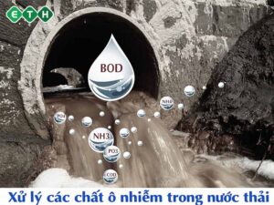 Cách xử lý hiệu quả một số chất ô nhiễm trong nước thải