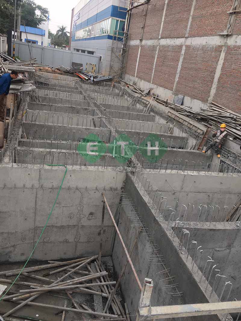 Hình thực tế - Dự án xây dựng hệ thống XLNT 250m3 công ty TNHH Power Logics Vina tại Vĩnh Phúc Hình thực tế - Dự án xây dựng hệ thống XLNT 250m3 công ty TNHH Power Logics Vina tại Vĩnh Phúc