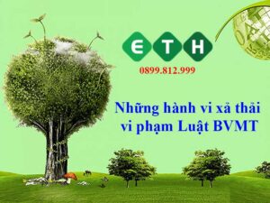 Những hành vi xả thải vi phạm Luật BVMT
