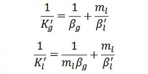 Công thức 7 - Tính toán xử lý khí thải bằng phương pháp hấp thụ Công thức 7 - Tính toán xử lý khí thải bằng phương pháp hấp thụ