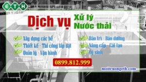 Dịch vụ xử lý nước thải bao gồm những gì?